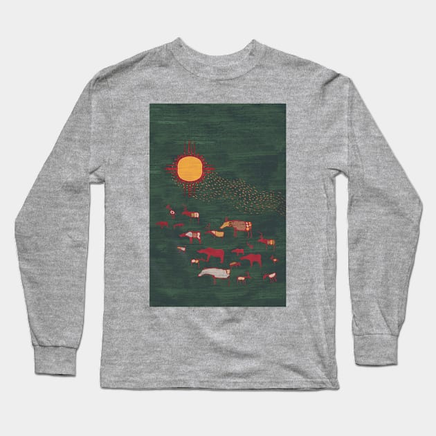 The sun seekers Long Sleeve T-Shirt by grendgallery